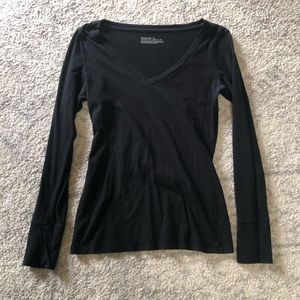 Long sleeve vneck